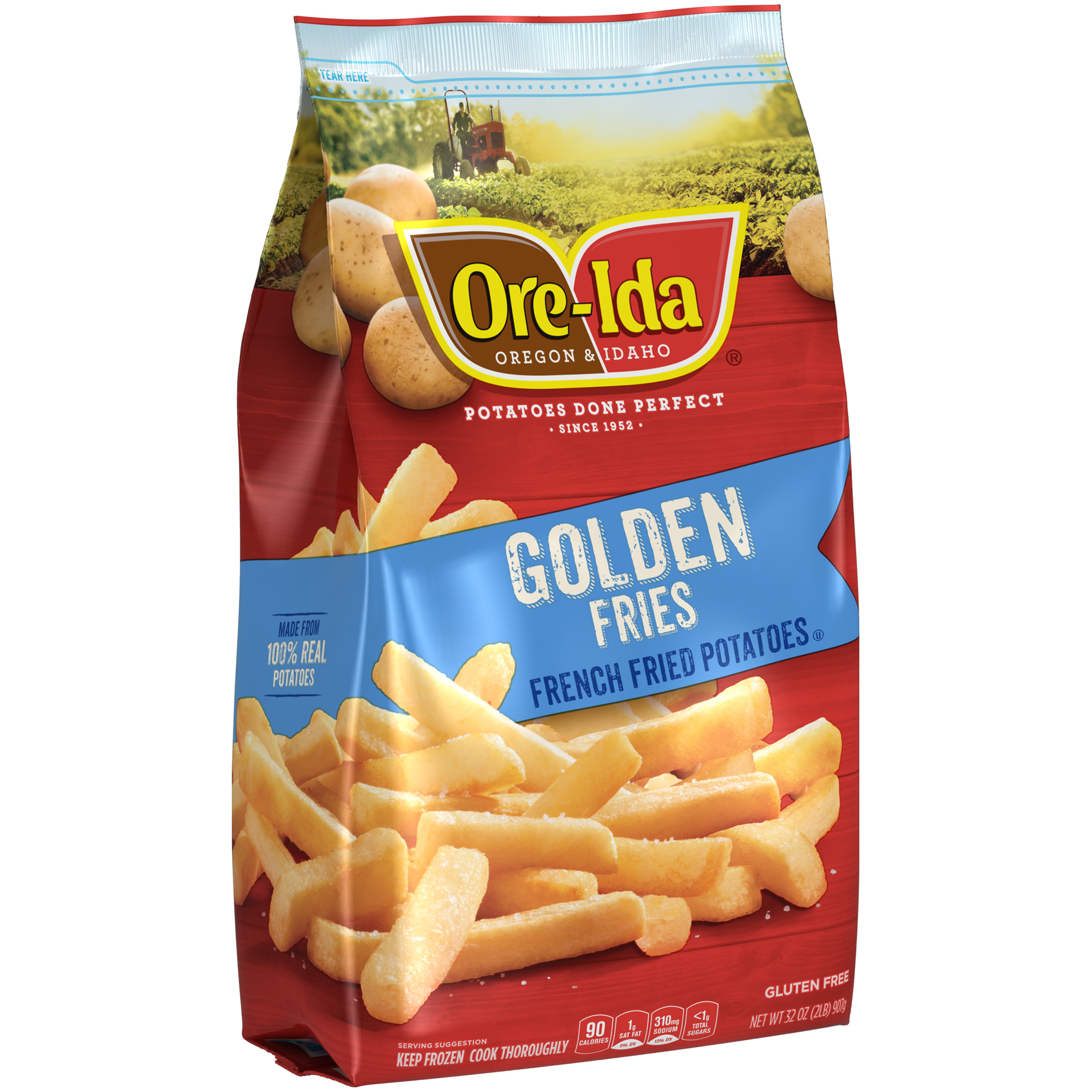 OreIda Golden Fries French Fried Potatoes 32 oz Bag