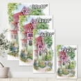 thumbnail image 4 of Designart ' Red Rustic House In The Country Side Landscape ' Traditional Canvas Wall Art Print, 4 of 4
