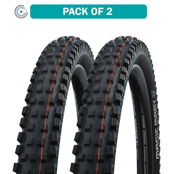 Schwalbe Magic Mary Tire 26x2.35 Tubeless Folding Blk Evo Line Soft Super Trail