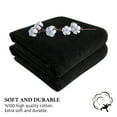 thumbnail image 3 of SussexHome Hotel-Quality 2 x Large Bath Towels - Ultra-Absorbent 100% Natural Cotton Bath Sheet Towels for Bathroom - 40 x 80 Inches Solid Design Plush Thick Luxury Bath Towels, 3 of 9