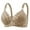 Coffee, variant on Ahuyic Summer Womens Bras,Plus Size Bras for Women,Women's Non-steel Lace Stitching Comfortable And Breathable Gathered Adjustable Bra Underwear
