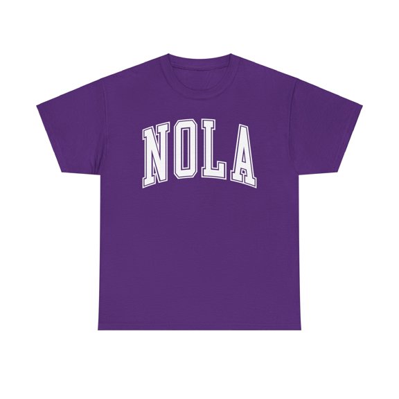 NOLA Shirt Gifts Tshirt Crew Neck Short Sleeve