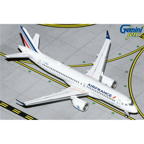 Gemini Jets 1-400 GJ2041 Air France Airbus A220-300 REG No. F-HZUA Modèle d'Avion