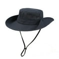 thumbnail image 1 of Sombreros para hombre y mujer, estilo único, color sólido, sombrero de pescador, sombrero de playa, sombrero de poliéster para mujer., 1 of 2