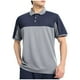 thumbnail image 2 of Playera Elvqul Caballero Gris Polo Casual Manga Corta Liso con Solapa Botones, 2 of 4