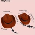 thumbnail image 2 of Spice Up Your Pet's Look with This Adorable Cowboy Hat!, 2 of 5