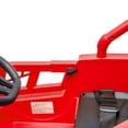 thumbnail image 6 of Xuanlur 12V Dinosaur Ride on UTV, Kids Electric Car w/Parent Control, 70W Motors, 3-Horn Dinosaur Design, Rear Light & Flag, Front Bumper, 3 Speed, LED, Bluetooth, Ride on Toys for Boys Girls, Red, 6 of 8