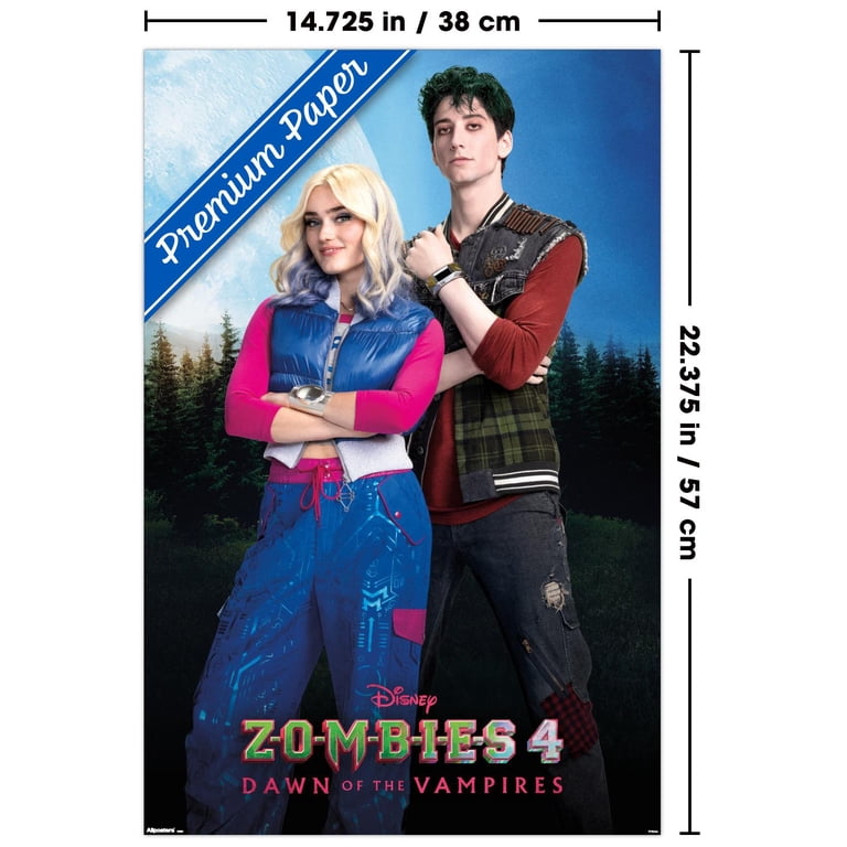Disney Zombies 4: Dawn Of The Vampire (2025) - Addison & Zed Wall