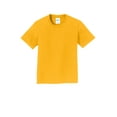 thumbnail image 5 of Port & Company Youth Fan Favorite Tee-XS (Bright Gold), 5 of 6