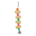thumbnail image 1 of Bunblic Bird Chewing Toy Durable Parrot Cork Bite String for Cockatiel Macaws Canary, 1 of 8