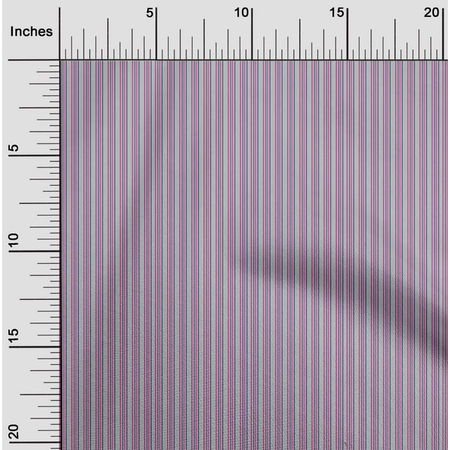 oneOone Tissu Jersey Viscose à Rayures Verticales 60 Pouces de Large