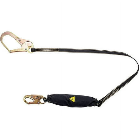 MSA Thermatek Web Energy-Absorbing Lanyard, Single Leg (2 Pack)