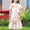 Multicolor, variant on JUSLIO Dresses for Girls Pleated Dresses Cute Casual Short Sleeve Dress Size 4 Y
