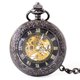 thumbnail image 1 of Reloj de bolsillo mecánico con tapa de cristal transparente, reloj de bolsillo mecánico unisex, reloj de cadena mecánico de ocio, 1 of 6