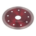 thumbnail image 3 of Hoja de sierra súper fina Ticfox de Diamante rojo 4.5 pulgadas para granito, 3 of 14