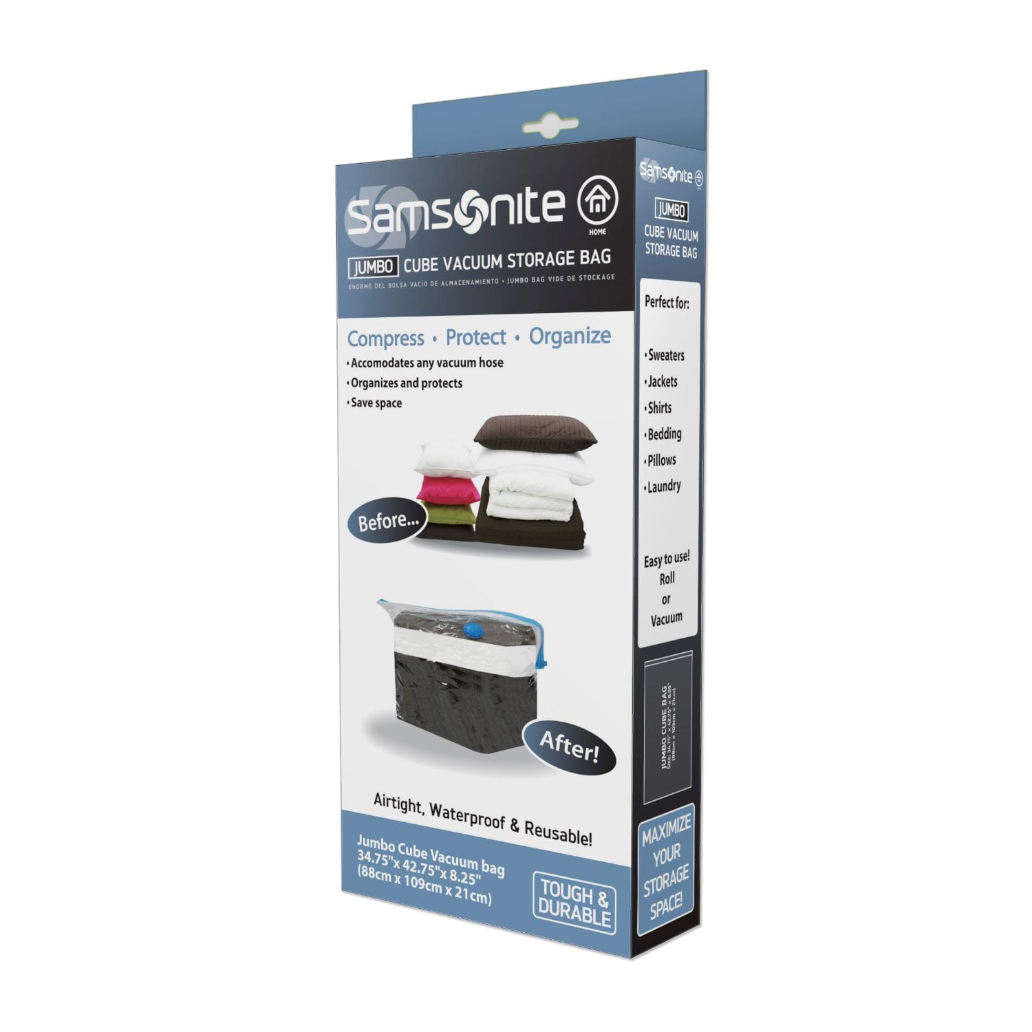 Samsonite Jumbo Vacuum Storage Cube