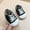 Blue, variant on Dpytoraw Spring And Summer Children And Infants Toddler Shoes Boys And Girls Floor Sports Shoes Flat Soles Light And Comfortable Lace Up And Colorblock Baby Non Slip Shoes Size 4