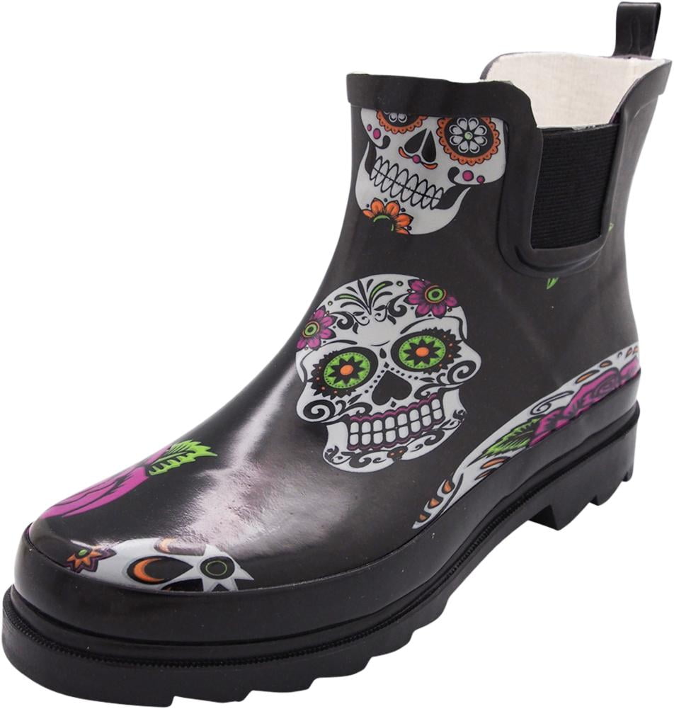 owl rain boots womens