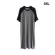 thumbnail image 5 of Camisón de algodón Minnieouse para hombre Ropa de dormir Vestido de pijama Transpirable Doble Color, 5 of 6