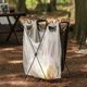 thumbnail image 3 of Soporte Portátil Para Bolsas De Basura De Acero Inoxidable, Estante Plegable Para Bolsas De 1 A 12 Galones, Uso Multifuncional Para El Hogar, Cocina, Picnic, Barbacoa Y Más, 3 of 7