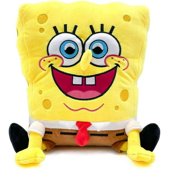 Spongebob Squarepants Peluche 35cm, Jouets pour Enfants Meilleurs Cadeaux d'Anniversaire Garçons Filles Cadeau de Noël Cadeau d'Anniversaire Enfants