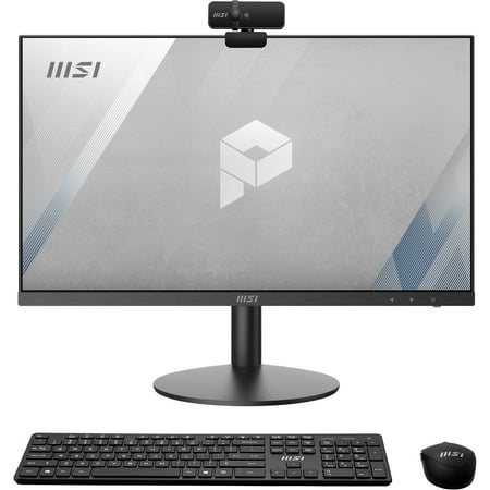 MSI - PRO AP241 11M 23.8" All-In-One - Intel Core i3 - 8 GB Memory - 250 GB SSD - Black