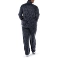 thumbnail image 6 of Athletic Works Women's Plus Size Active Velour Zip-Up Tracksuit Set, 2-Piece, Sizes 1X-4X, 6 of 7