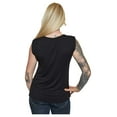 thumbnail image 3 of Harley-Davidson Women's Embellished Script Scoop Neck Sleeveless Tee, Black (L), Harley Davidson, 3 of 3