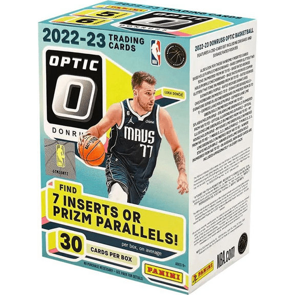 2022-23 Panini Donruss Optic NBA Basketball Trading Cards Blaster Box