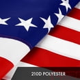 thumbnail image 5 of G128 5 Pack: Betsy Ross Flag | 6x10 Ft | ToughWeave Series Embroidered 300D Polyester | Historical Flag, Embroidered Design, Indoor/Outdoor, Brass Grommets, 5 of 9
