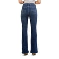 thumbnail image 2 of Jordache Women's High Rise Flare Jeans, Available in 27", 30", 32" Inseams, 2 of 3