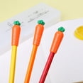 Pencil Cap carrot Head Cartoon Pencil Set Pencil Extender Color Gel
