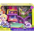 thumbnail image 7 of Polly Pocket Pollyville Pocket House Playset, Doll House with Micro Doll, Toy Bike & Furniture Accessories, 7 of 7