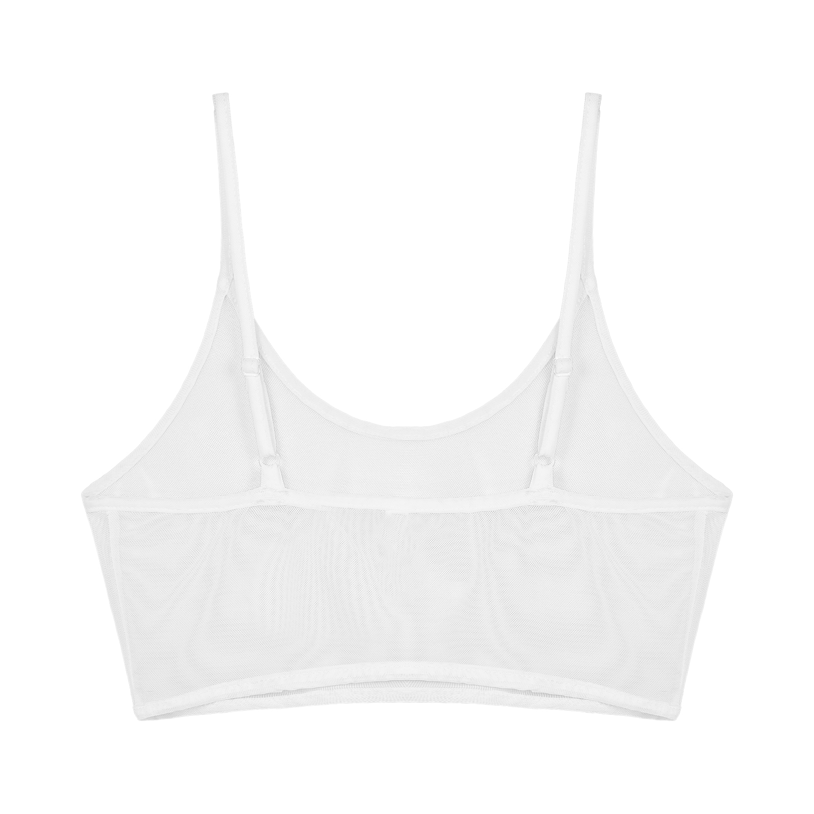 Alvivi Women Sheer Tank Tops See Through Stretch Camisole Top