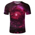 thumbnail image 4 of 3D Graphic Colorful T-Shirts Short Sleeve Crew Neck Print Tee for Men Women and Youngs Casual Tee Shirts Top Loose Top Pattern Print Tops, 4 of 6