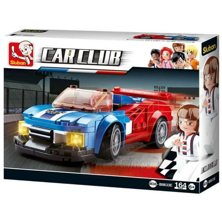 UPC: 0639939930708 | SlubanKids Car Club Butterfly Building Blocks 164 Pcs set Building Toy