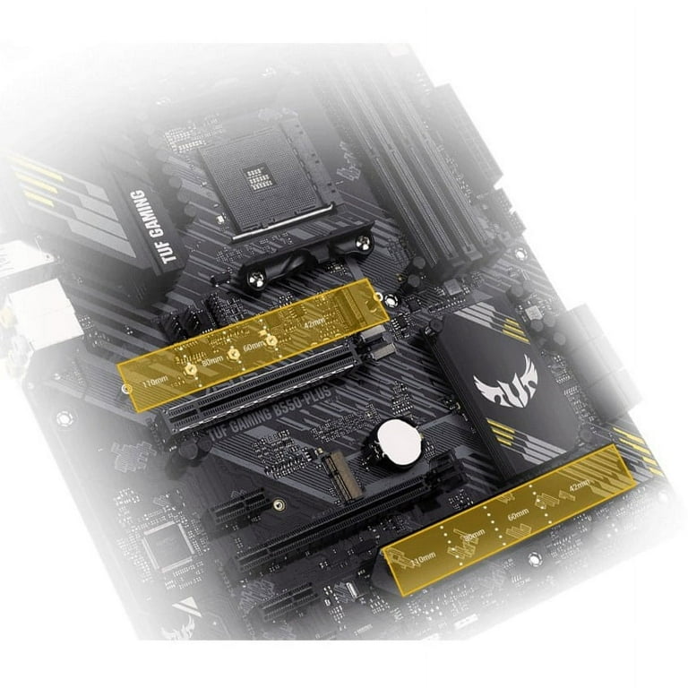 TUF GAMING B550-PLUS Desktop Motherboard, AMD B550 Chipset, Socket