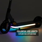 GOTRAX XoomPlus Foldable Electric Scooter for Kids Ages 6+, 150W Motor, 5 LED Modes, 132lb Limit, Adjustable & Portable