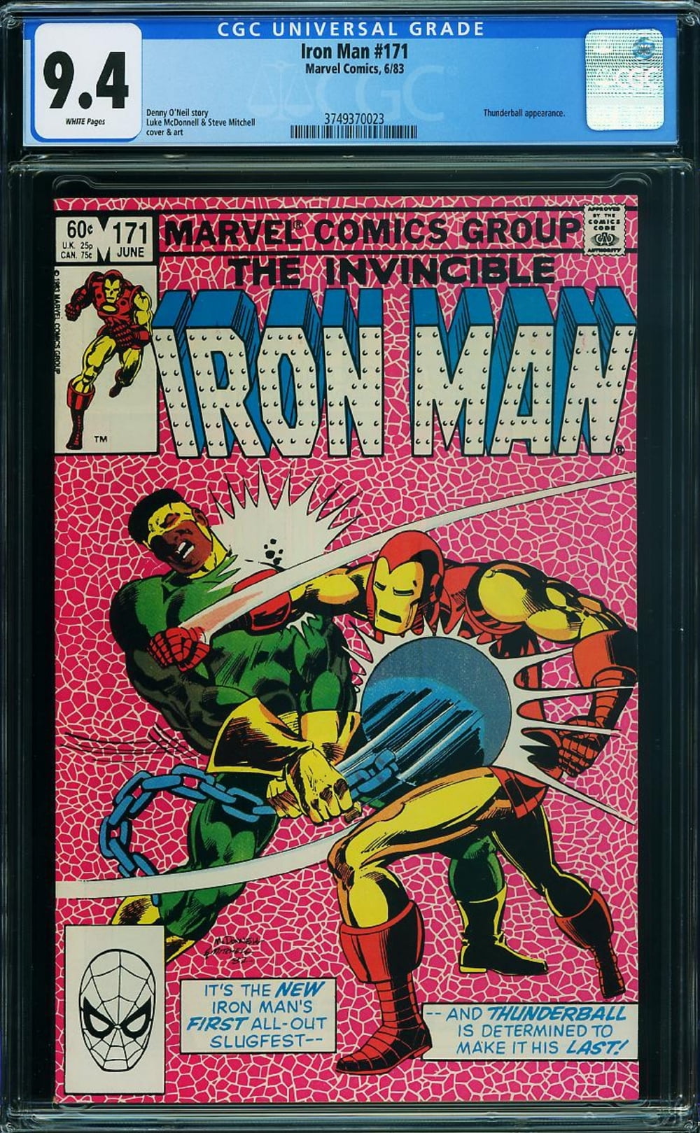 Iron Man #171 - CGC 9.4 Comic Book
