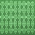 thumbnail image 1 of Ahgly Company Indoor Square Abstract Emerald Green Contemporary Area Rugs, 4' Square, 1 of 4