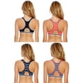 thumbnail image 3 of SB20023-XX-44D Just Intimates Racerback Sports Bra / Bras for Women (Pack of 4) (44D, Pack 2), 3 of 3