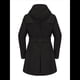 thumbnail image 5 of Chaqueta Impermeable con Capucha Clásica para Mujer, con Cinturón y Cordón para Actividades Al Aire Libre, Cortavientos Negro L, 5 of 10
