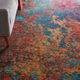 thumbnail image 6 of Nourison Celestial Colorful Abstract Atlantic Area Rug, 6 of 9