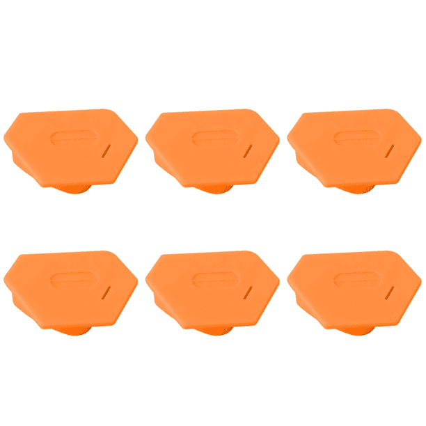 Guía Costura Magnética Poligonal Dobladillo para Máquina Coser () Naranja