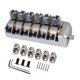 thumbnail image 2 of Puente de guitarra perfke con llave y tornillos puente de montura de rodillo para sin cabeza Estilo C, 2 of 9