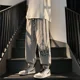 thumbnail image 4 of Pantalones Harem Pantalones Deportivos Masculinos Otoño e Invierno Pantalones Deportivos Lisos Hip-hop Para Hombre Ropa Cómoda Ancha Holgada Tendencia 2024 Y2k, 4 of 4