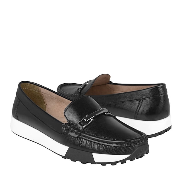 MOCASINES DAMA NOMADAS 23502 SIMIPIEL NEGRO NOMADAS 23502