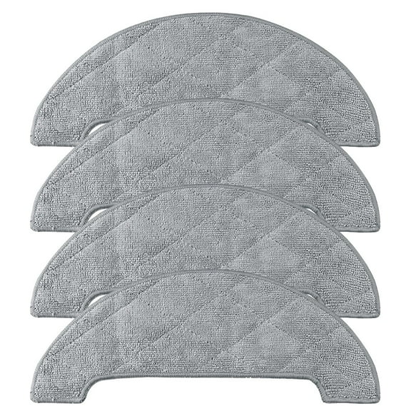 4 PACK Vacuum Cleaner。 Mop Cloths Microfiber Mop Cloth Replacements Clean Floors Efficient For Honiture Pro For T10 