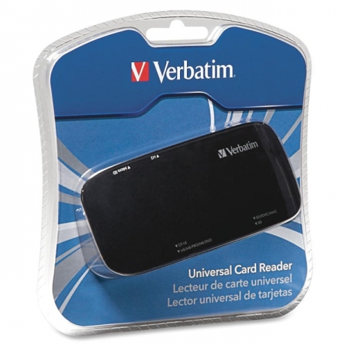 Verbatim Universal Card Reader, USB 2.0 Black Walmart Canada