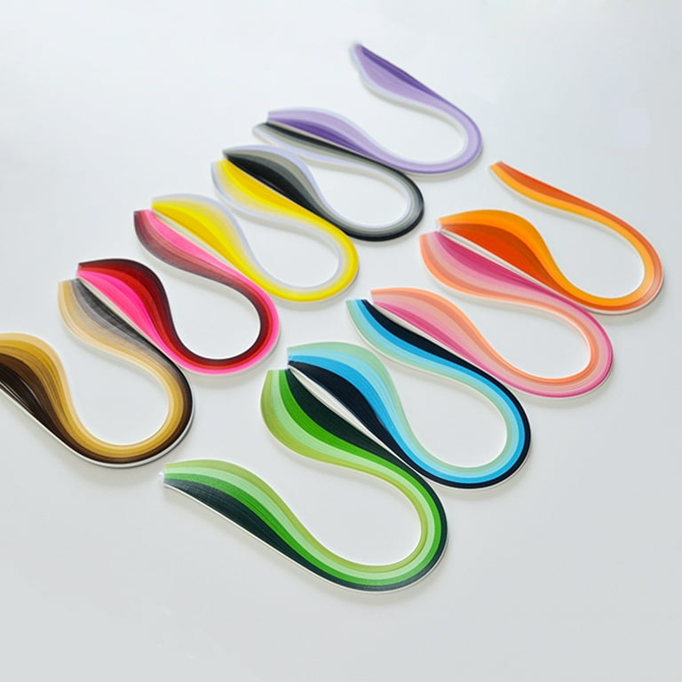 9 Colors 900 Strips Quilling Paper Kit,quilling Paper Set Art